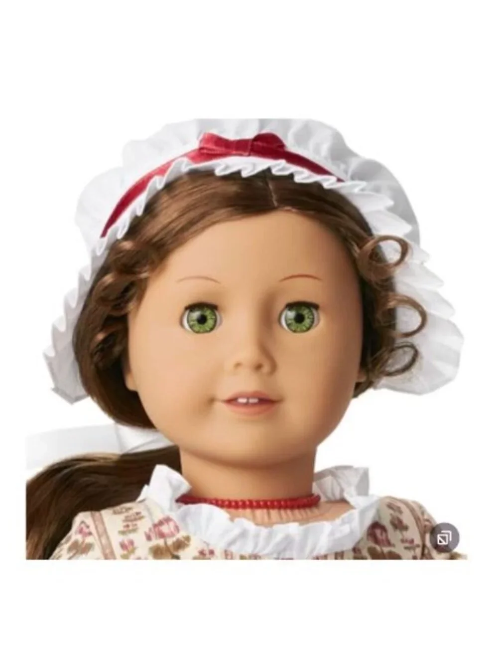 American Girl Felicity First Edition Meet Outfit Mob Cap 1991 Pleasant Company
